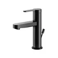 Produktbild: Keuco Waschtisch-Einhebelmischer 100 IXMO Flat Ausl. 109mm m Abl.garn schwarz