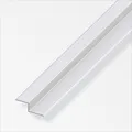 Produktbild: alfer Z-Abschluss-Profil 1 m, 15 x 20 x 9 mm Aluminium eloxiert silber