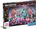 Produktbild: Clementoni - Monster High Puzzle Super 104 Elementy - Oficjalny Produkt Premium