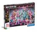 Produktbild: Clementoni Supercolor Monster High Puzzle 104 Teile - Kinder Puzzle 37,9 x 26,9 cm für Kinder ab 6 Jahre - Geschicklichkeitsspiel von Clementoni 25784