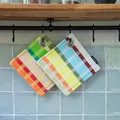 Produktbild: REMEMBER Topflappen Nr. 6 - 2er Set, 100% Baumwolle, 18,5 x 18,5 cm