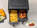 Produktbild: Princess Airfryer mit Doppelkorb, Schwarz