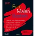 Produktbild: Foto-Malen-Basteln Bastelkalender schwarz groß 2026