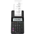 Produktbild: CASIO Taschenrechner Casio HR-8RCE-BK Druckender Tischrechner Schwarz Display (Stellen): 1