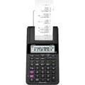 Produktbild: Casio HR-8RCE-BK  Druckender Tischrechner Schwarz Display (Stellen): 12 batte...