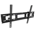 Produktbild: RICOO R17 TV Wandhalterung Fernseher Halterung 40-100 Zoll TV Halterung Flach Slim bis 100 kg VESA 200x200 bis VESA 700x400 Wandhalterung Fernseher Wand Fernsehhalterung Neigbar auch 55 75 65 85 Zoll