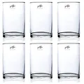 Produktbild: Sandra Rich 6er Set Glasvasen Dekogläser CYLI Zylinderform H. 15cm D. 10cm