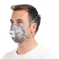 Produktbild: 3M Atemschutzmasken Cool Flow 9922 FFP2 NR D DIN EN 149:2001+A1:2009, 2 St.