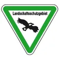 Produktbild: Landschaftsschutzgebiet Hinweisschild für Wald- und Freizeitanlagen, Alu, 50 cm