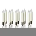 Produktbild: Ersatzbirnen für Lichterbogen 10 Stück 12V 3W klein-Schaftkerzen für Schwibbo...