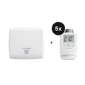Produktbild: Homematic IP Starter Set Heizen mit 5 Heizkörperthermostaten HmIP-eTRV-2