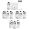 Produktbild: Homematic IP Starter Set Smarte Heizung • 10xThermostat HMIP-eTRV/2 • Access Point