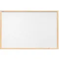 Produktbild: ALLboards Pinnwand 120 x 90 cm, aus Naturkork, mit Holzrahmen, weiß