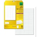 Produktbild: Sigel LA315 abgerundete Adress-Etiketten, 45,7 x 21,2 mm, weiß, 1200 Etiketten