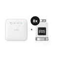 Produktbild: Bosch Smart Home Starter-Set Heizung II [+M] mit 8 Thermostaten (+GRATIS Hombli Lichterkette)