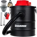 Produktbild: KAMINER Aschesauger 15l Saugleistung 1200W Spannung: 220-240V - 50Hz HEPA DualFilter - Aschesauger Industriesauger und Grill 1170, Bunt