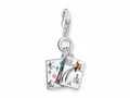Produktbild: Thomas Sabo 2061-691-7 Charm-Anhänger - Make - a - wish - Silber gesch. & Emaille & Zirkonia