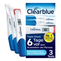 Produktbild: Clearblue Schwangerschaftstest TRIPLE CHECK ULTRA FRÜH 3er 3 St