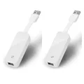 Produktbild: 2x TP-Link UE300 USB-A Gigabit-LAN Adapter USB A auf Ethernet Stick MAC OS Wndws