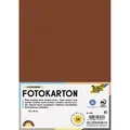 Produktbild: Folia Fotokarton 6185, 50 x 70 cm, schokobraun, 300g/m², 10 Blatt