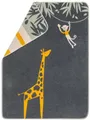Produktbild: David Fussenegger Babydecke Maja 'Giraffe' 75 x 100 cm Anthrazit