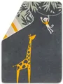 Produktbild: David Fussenegger Babydecke Maja 'Giraffe' 75 x 100 cm Anthrazit - 1654/98