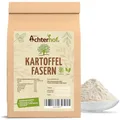 Produktbild: Kartoffelfasern Low Carb | 500 Gramm | Kontrollierte Qualität | Low Carb Mehl | Kartoffelpulver | direkt vom Achterhof