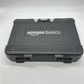 Produktbild: Amazon Basics - Werkzeug-Set für den Haushalt, 65 Teile, Schwarz,grau