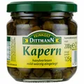 Produktbild: Feinkost Dittmann Kapern mild würzig 200g Glas