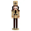 Produktbild: FOCO New Orleans Saints NFL Nussknacker Holzfigur 35cm