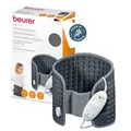 Produktbild: Beurer HK 49 Cosy Heizkissen, zur Anwendung an Bauch und Rücken, mit Gummiband und Klettverschluss, Abschaltautomatik, maschinenwaschbar, Grau