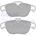 Produktbild: DELPHI Bremsbeläge hinten für Mercedes-Benz C-Klasse T-Model GLK-Klasse