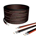 Produktbild: Germany B.e.s.t Solarkabel Duplex 6mm2 PV Kabel 6mm2 Solar Kabel aus Kupfer, Photovoltaik 50m Schwarz und Rot