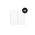 Produktbild: Aqara Wireless Remote Switch H1 - Kabelloser Doppelschalter - 3er-Set