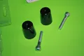 Produktbild: Lenkergewichte schwarz für KAWASAKI original Form Paar Satz Shin Yo 73 Gramm