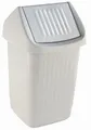 Produktbild: Teko-plastic Mülleimer 25 oder 50 L mit Schwingdeckel verschiedene Farben, Schwingdeckel
