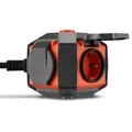 Produktbild: REV PowerGlobe, Steckdosenwürfel, Mehrfachsteckdose, 3680W, Schalter, 1,4m, IP44, orange