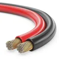 Produktbild: 50m Sonero Lautsprecherkabel 2 x 1,50mm² CCA Boxenkabel HiFi Boxen