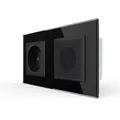 Produktbild: Livolo Bluetooth Lautsprecher Einbaulautsprecher Box mit Steckdose für Unterputz