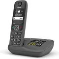 Produktbild: Gigaset AE690A Schnurlostelefon mit Anrufbeantworter anthrazit (S30852-H2830-B133)