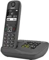 Produktbild: Gigaset AE690A - Analoges/DECT-Telefon - Kabelloses Mobilteil - Freisprecheinrichtung - 100 Eintragungen - Anrufer-Identifikation - Anthrazit (S30852-H2830-B133)