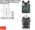Produktbild: Makita® WERKZEUGWESTE E-15609 PRAKTISCH IDEAL FÜR Monteure, Servicepersonal