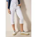 Produktbild: CECIL 3/4-Jeans Style Scarlett im Five-Pocket Style weiß 32