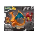 Produktbild: Pokémon Select Actionfiguren 3er-Pack Evolution Glumanda & Glutexo & Glurak