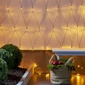 Produktbild: LED Lichternetz - GOLDEN LED Serie - 200 ultra warmweiße LED - 3m x 3m - schwarzes Kabel - für Außen