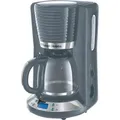 Produktbild: RUSSELL HOBBS Filterkaffeemaschine Inspire 24393-56 Grau, 1,25l Kaffeekanne, 1x4, 1100 Watt grau