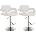 Produktbild: 2er Set Barhocker Dublin weiß
