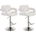 Produktbild: 2er Set Barhocker Dublin Weiß