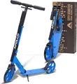 Produktbild: Apollo Artemis City Roller - Höhenverstellbarer Scooter für Kinder, Teens und Erwachsene, Tretroller mit großen Rädern, Cityroller, handlich, klappbarer Scooter für Kinder ab 6 Jahre - blau