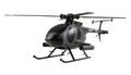 Produktbild: Amewi Hughes MD500 Helikopter Militär 4-Kanal 6G RTF grau RC Hubschrauber